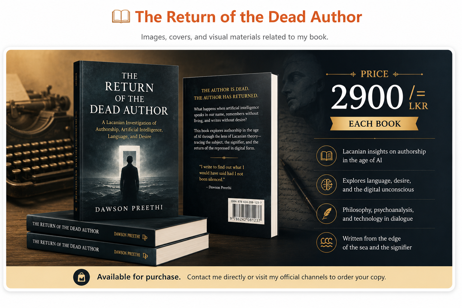 The Return of the Dead Author banner